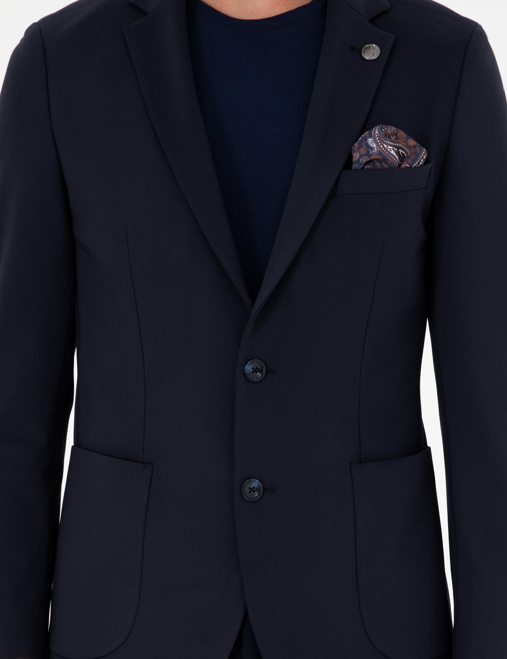 Lacivert Ex.Slim Fit Spor Ceket