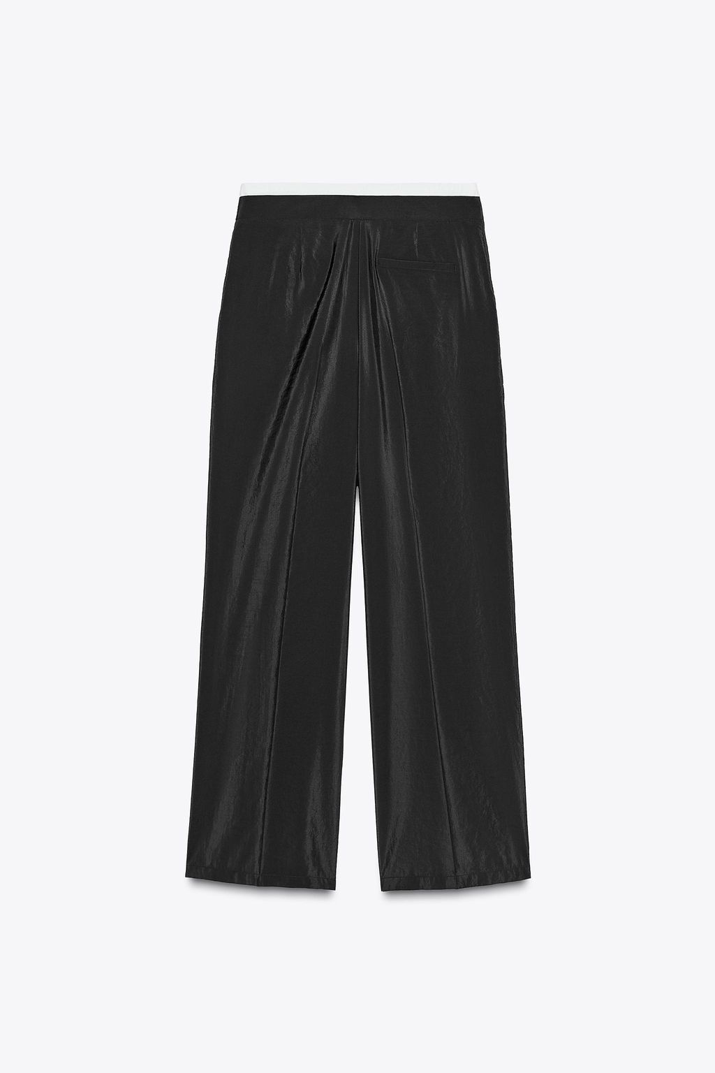 WIDE-LEG TROUSERS WITH DOUBLE WAIST - Zara фото 2