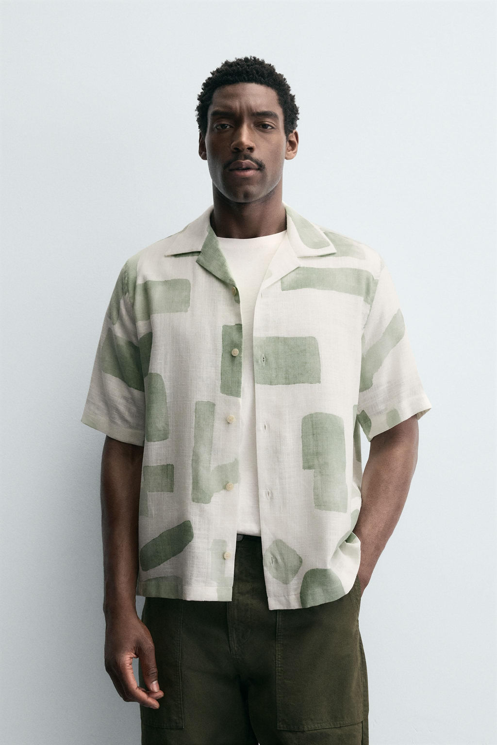 ABSTRACT PRINT SHIRT