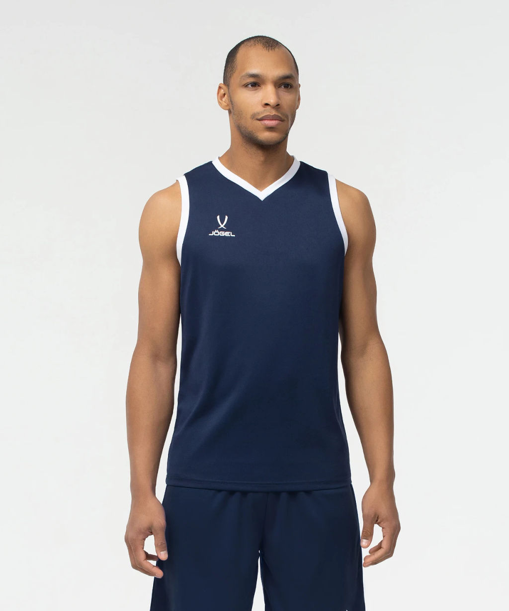 Майка баскетбольная JOGEL CAMP Basic, темно-синий  фото 4