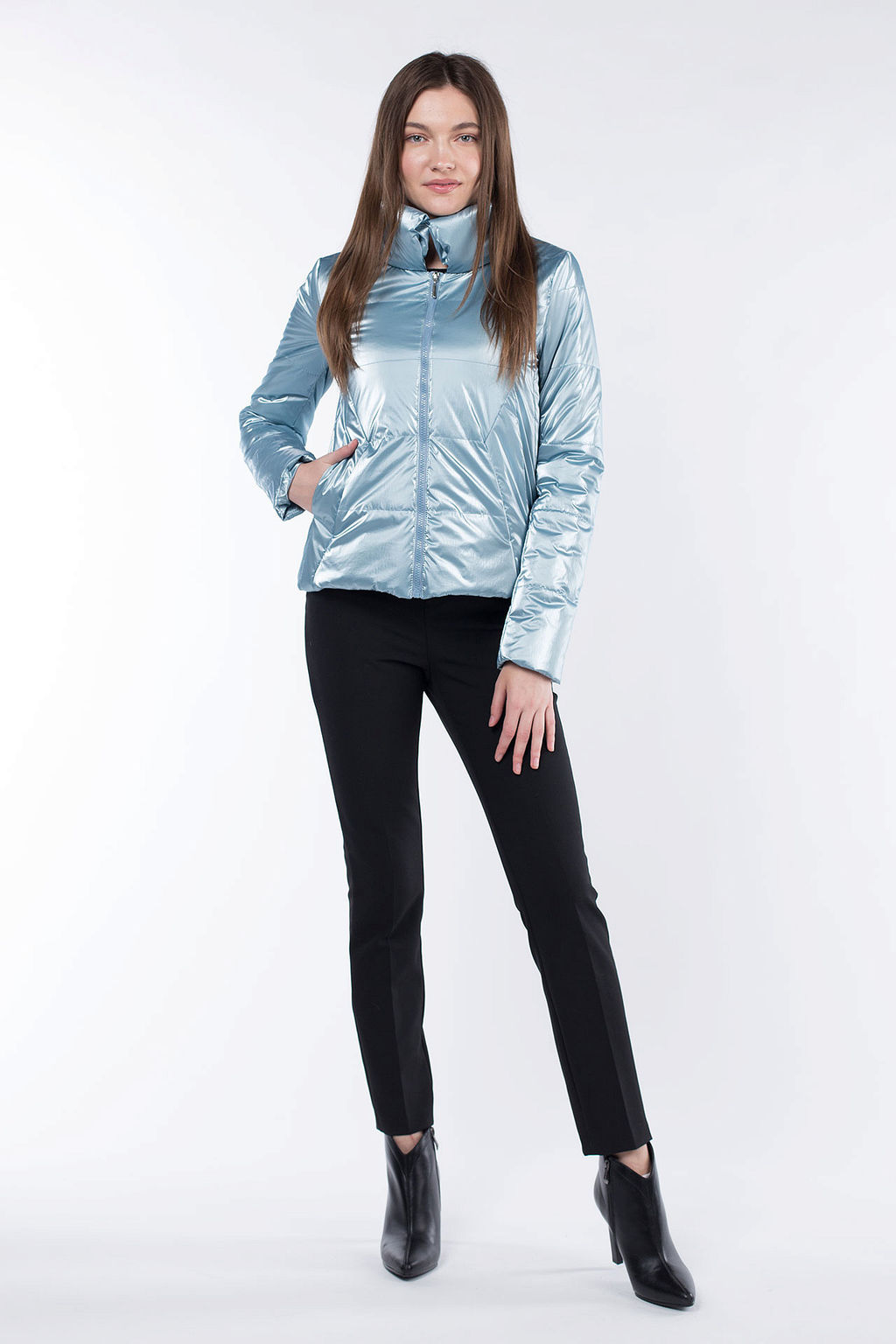 04-2537 Куртка демисезонная (синтепон 100) - El podio фото 3