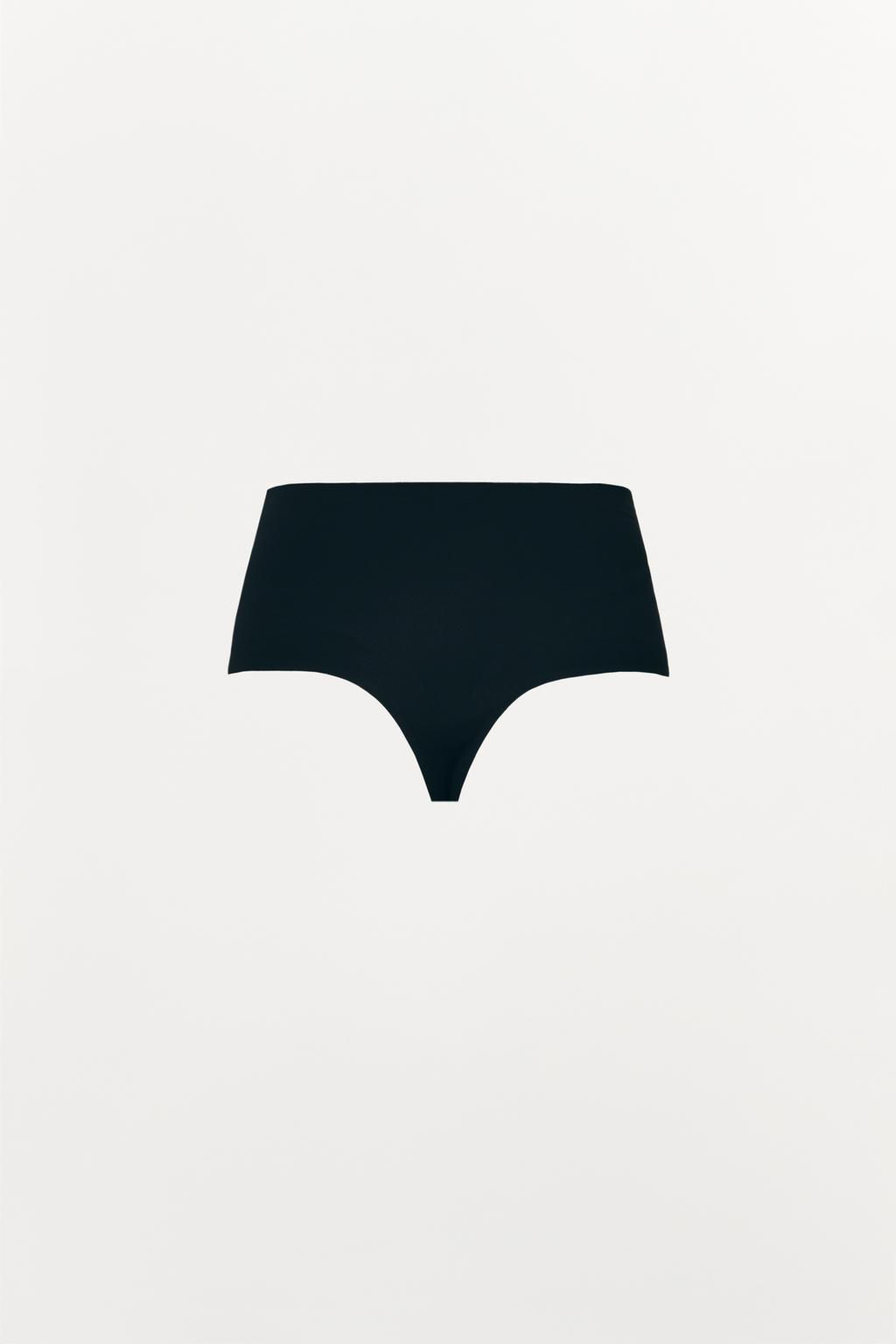 HIGH-WAIST BODY SHAPE POLYAMIDE THONG - Zara фото 9