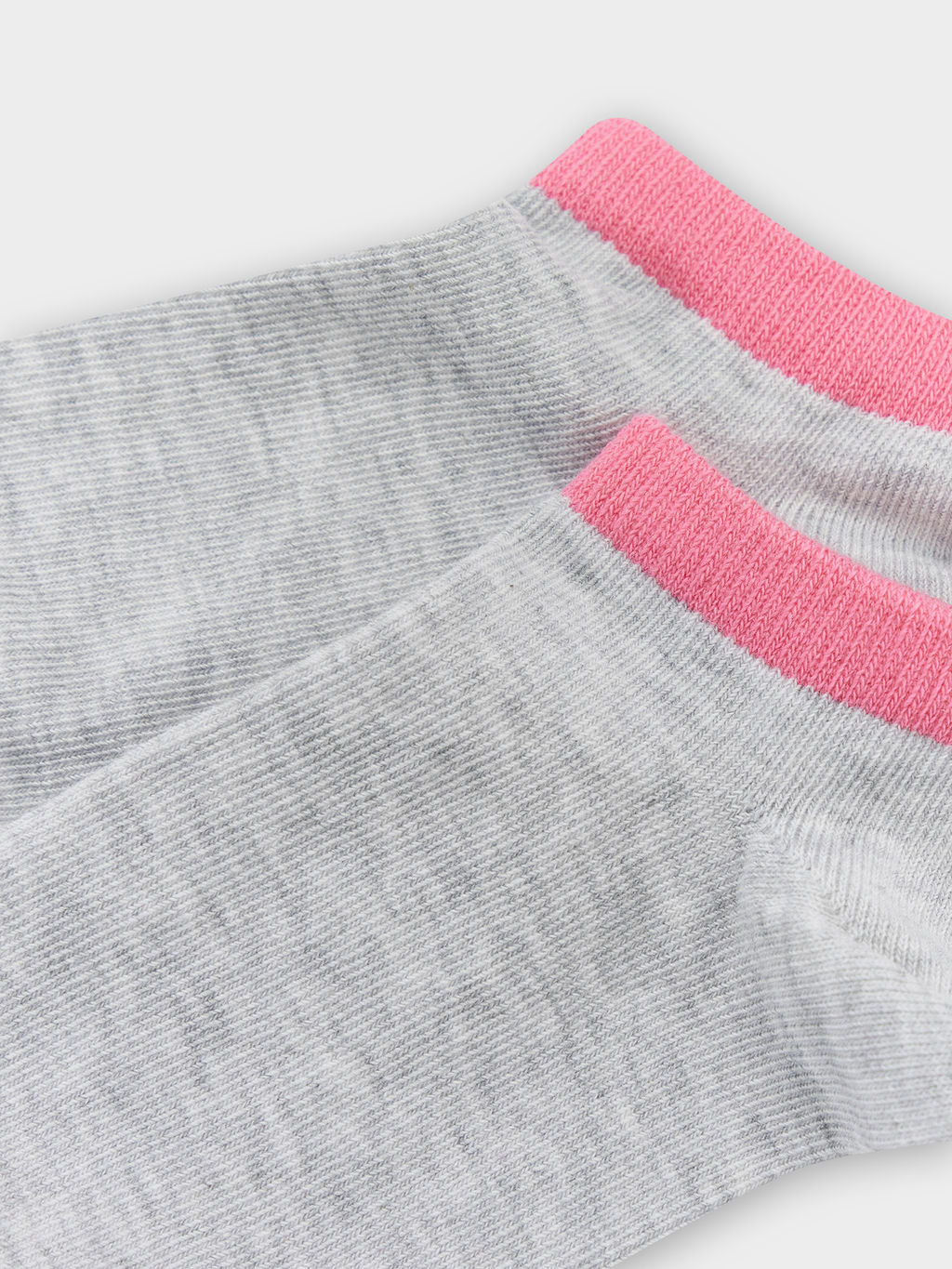 Цена за 5 пар! Носки детские серые с цветным бортиком - Mark formelle фото 4