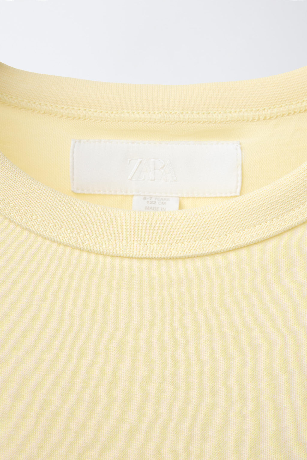 LOGO SLEEVELESS T-SHIRT - Zara фото 3