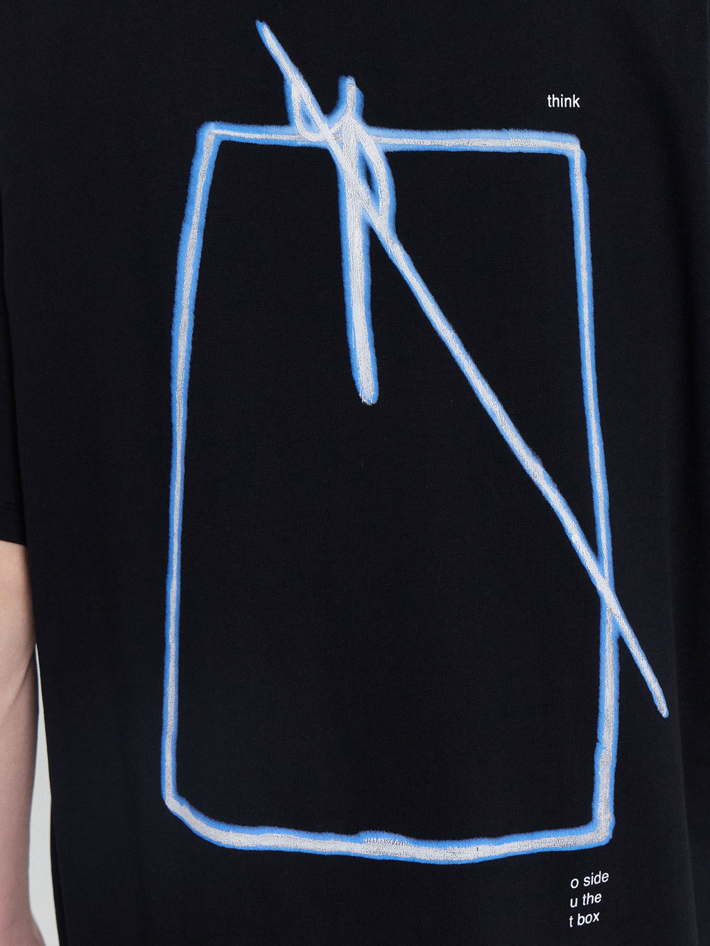 Футболка мужская черная с принтом-портретом черный +печать 111846 - Mark formelle фото 12