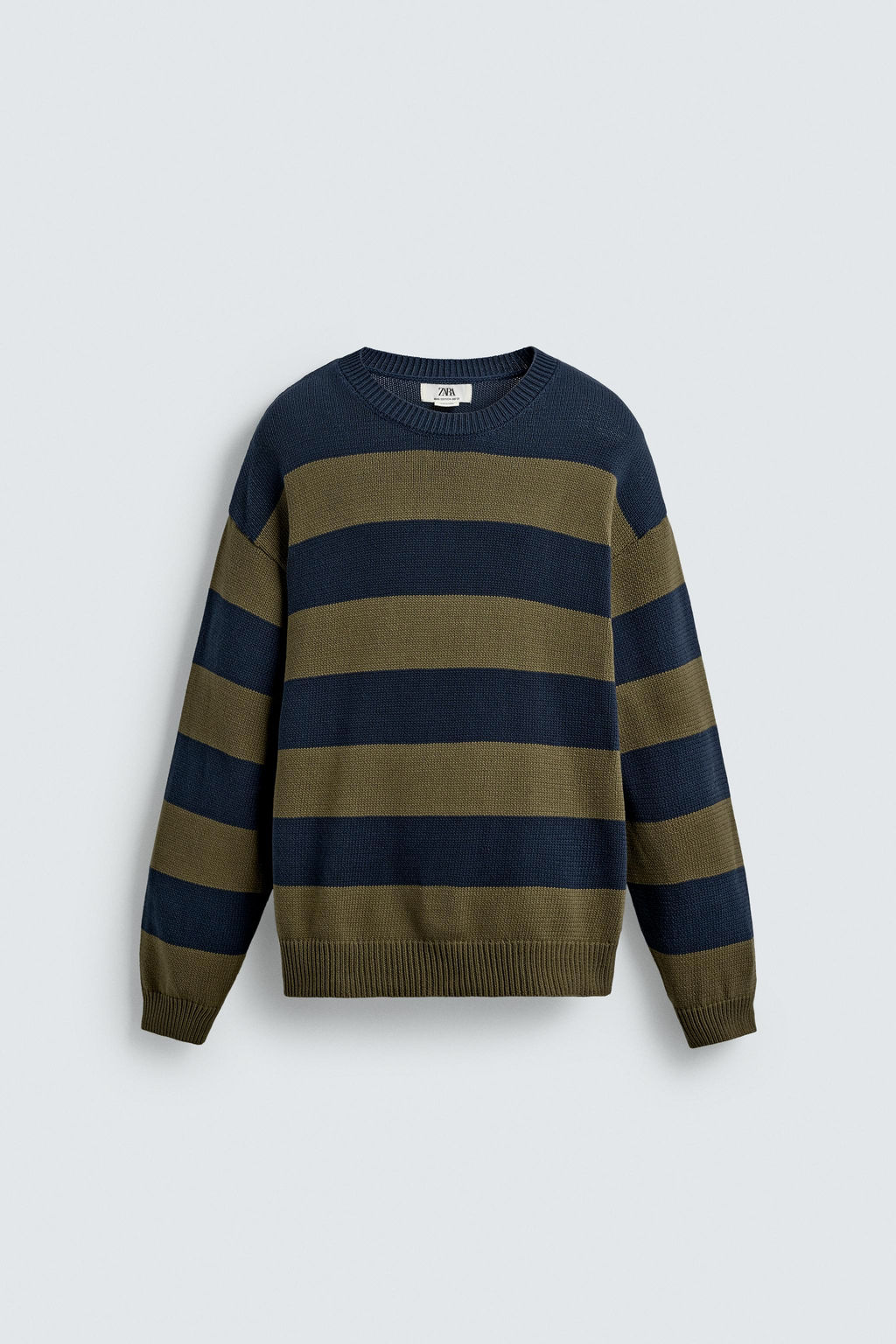 STRIPED JACQUARD SWEATER - Zara фото 8