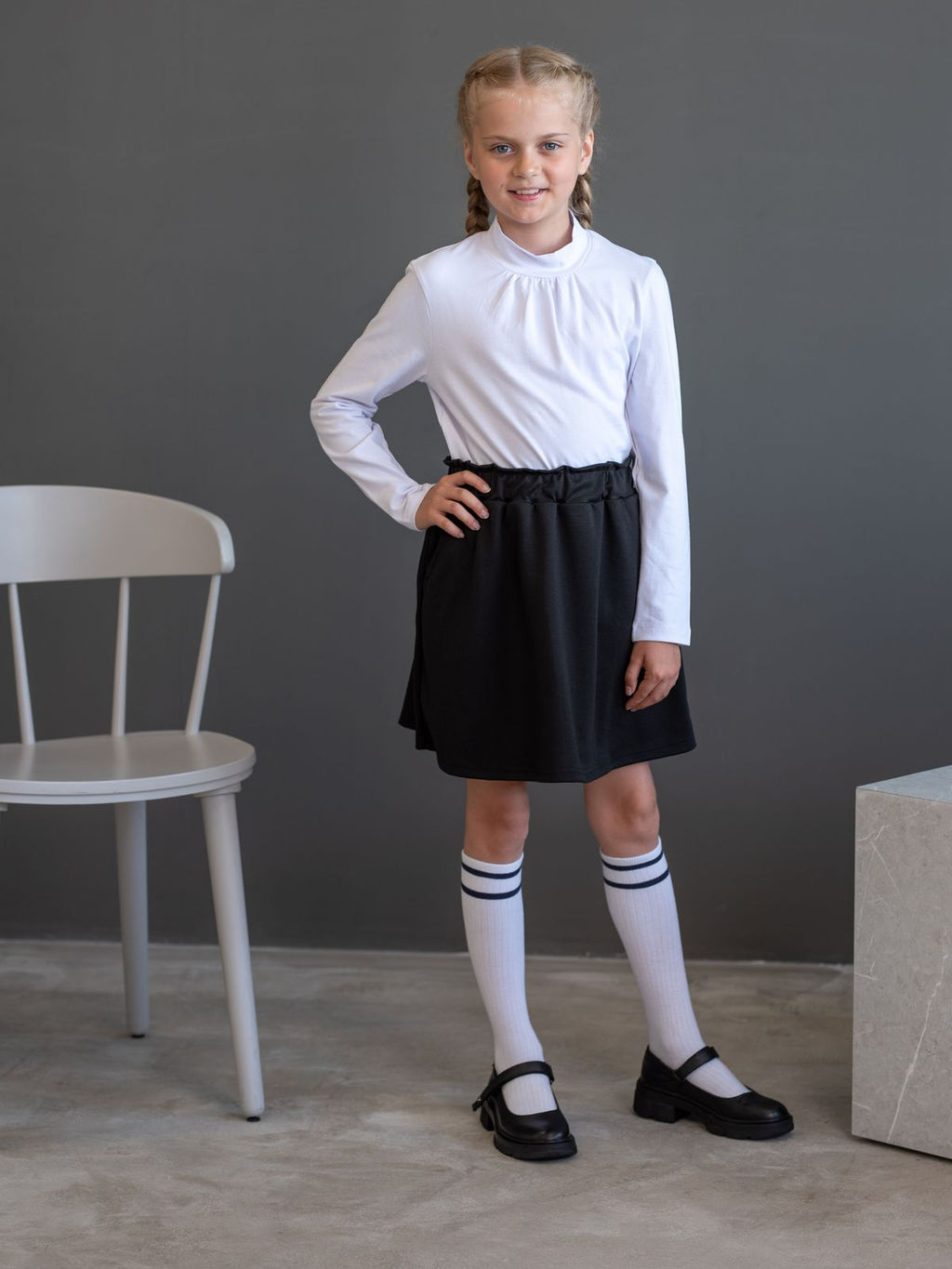 Свитер (водолазка) для девочки 61442 Lets go - Let's go фото 40