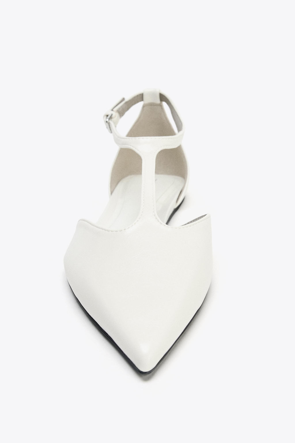 FLAT SHOES WITH ANKLE STRAP - Zara фото 9