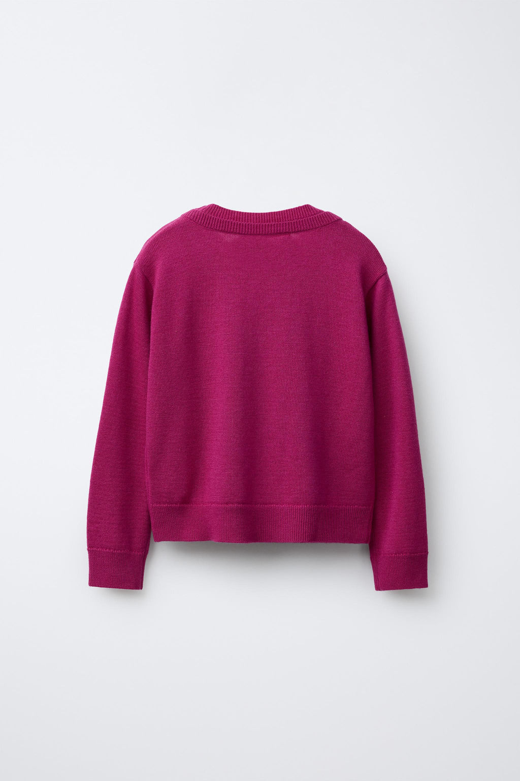 DOUBLE COLLAR WOOL JUMPER - Zara фото 2