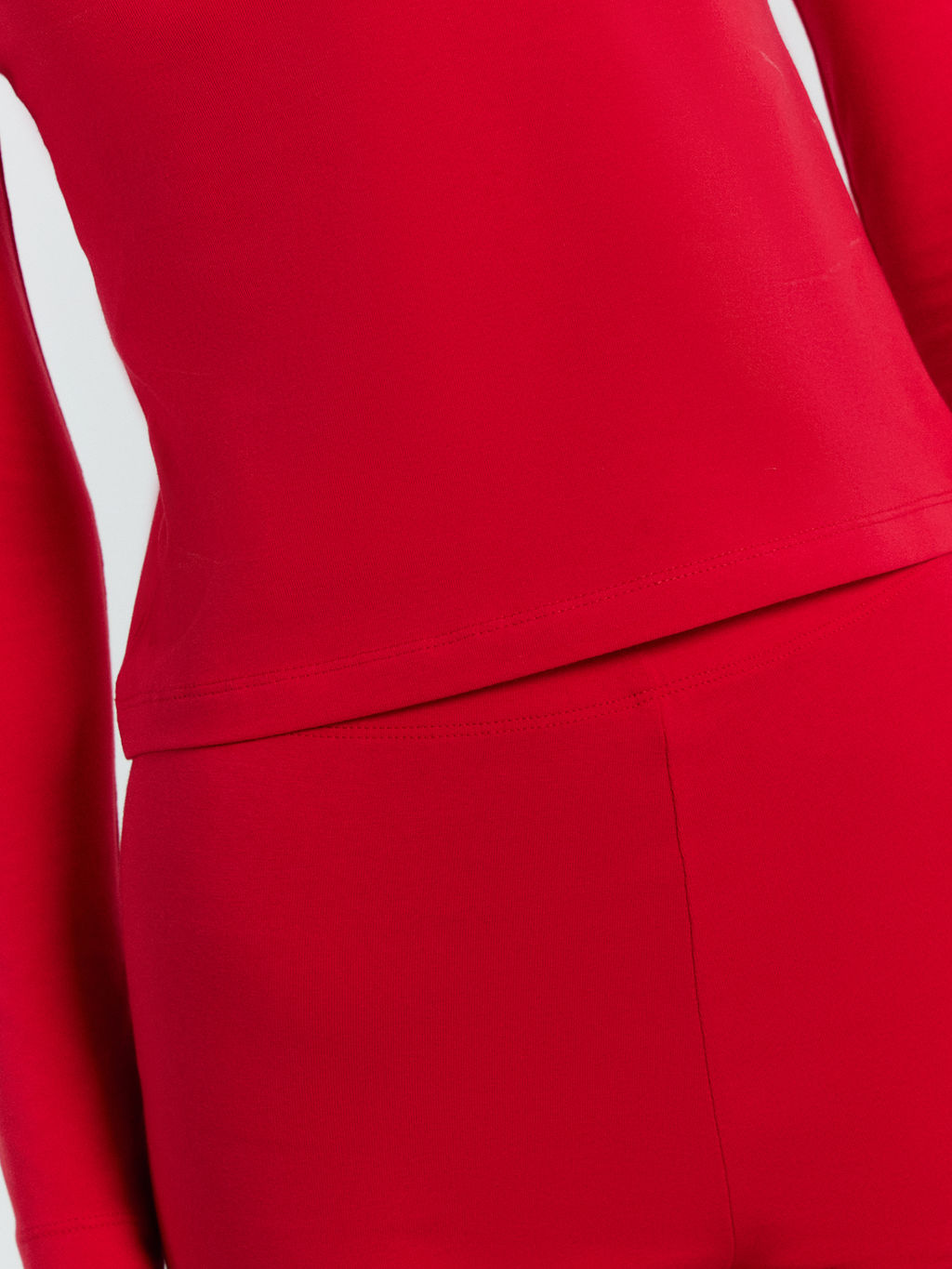 Комплект женский Mark Formelle хлопок с эластаном красный  фото 8