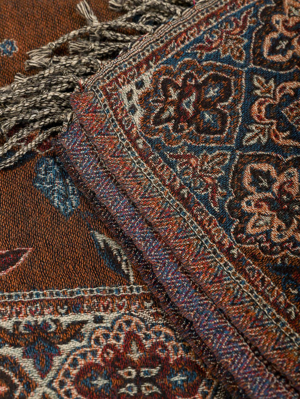 Плед (новозеландская шерсть)150х210см №ТкП-1003/56 - Ганг фото 3