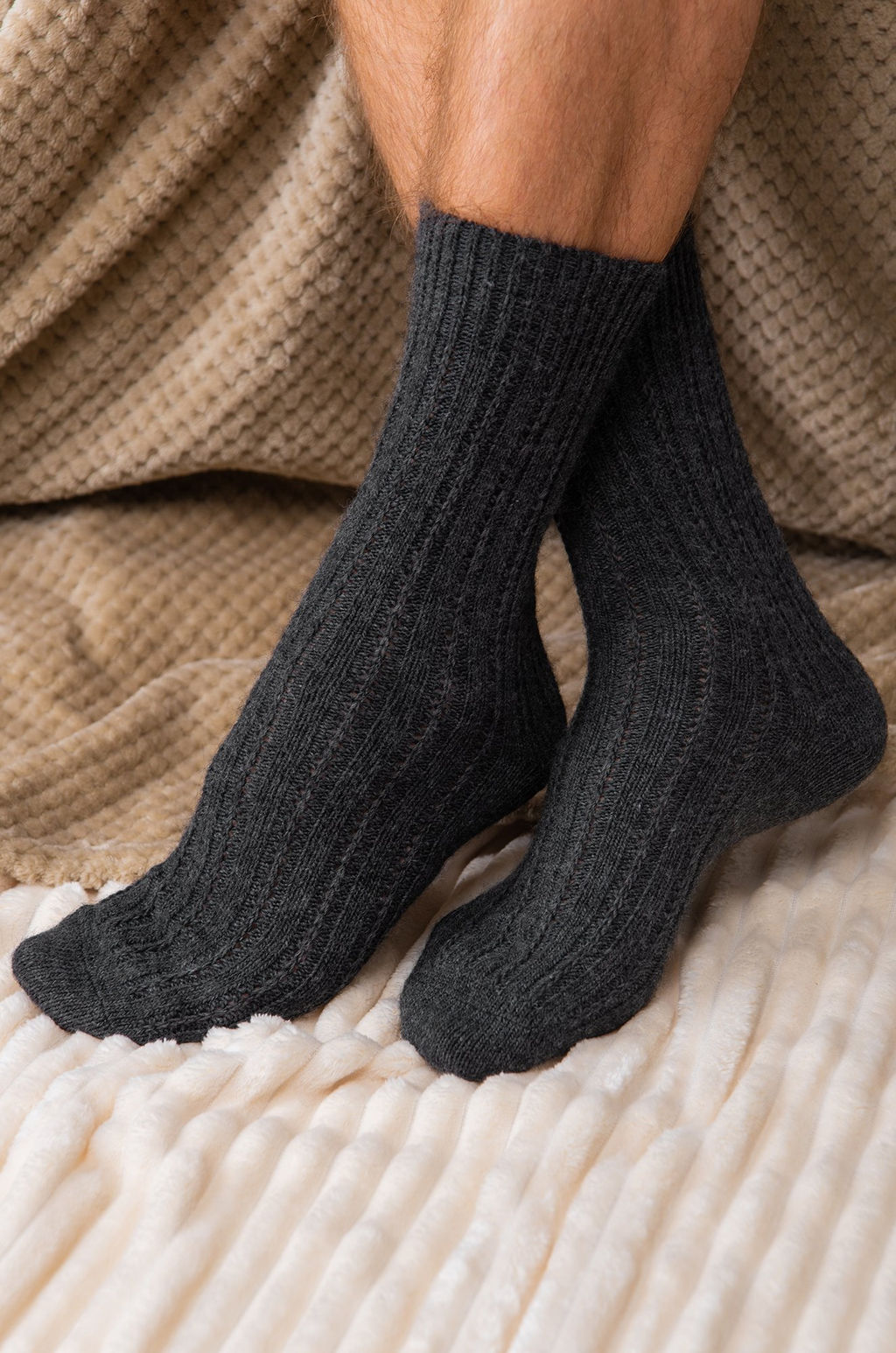 Мужские шерстяные носки Happy Fox  фото 5