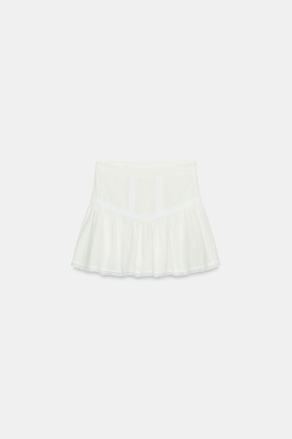 FALDA PANTAL?N ROM?NTICA ENTREDOSES / Crudo - Zara фото 6