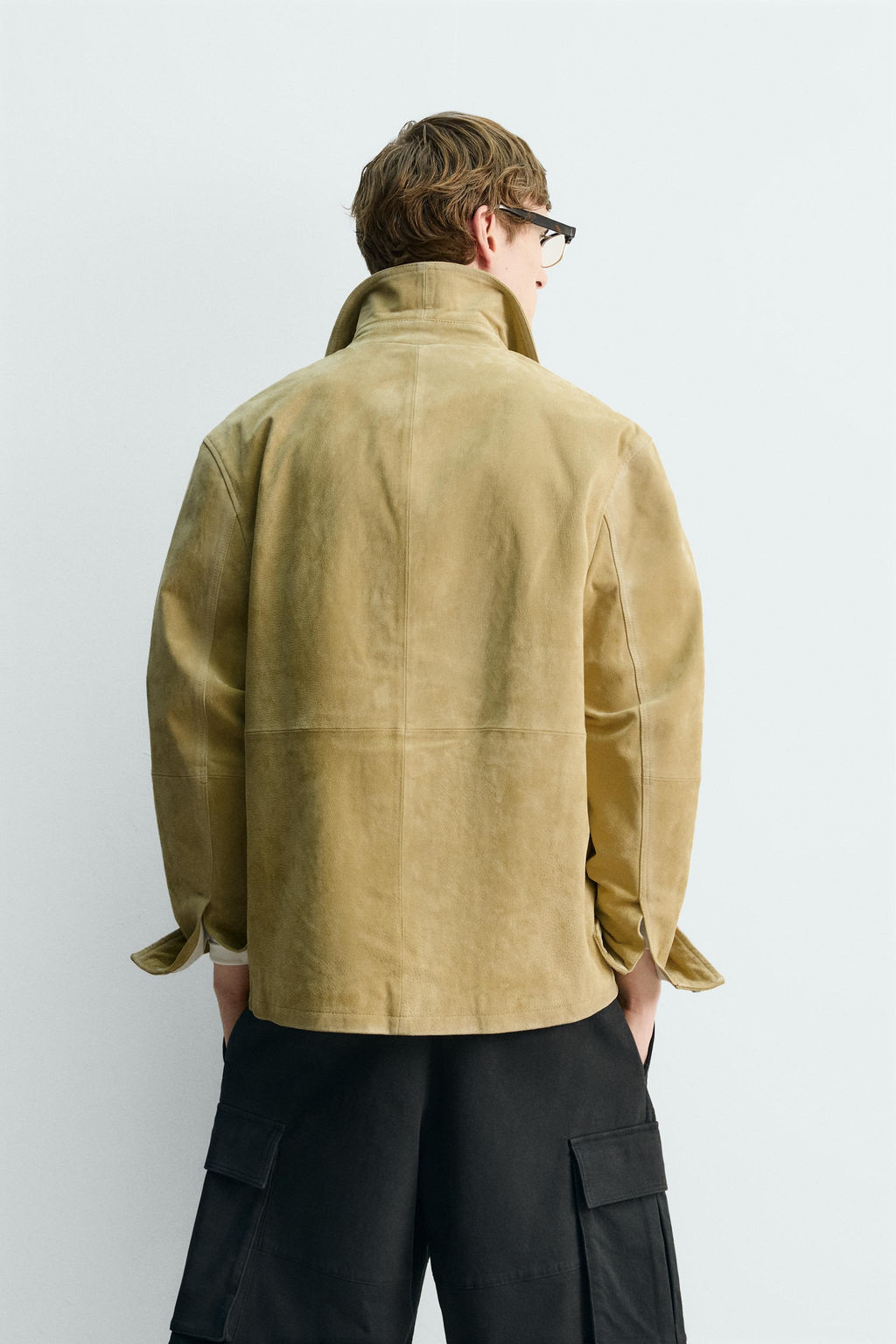 LIMITED EDITION SUEDE JACKET WITH POCKETS - Zara фото 11