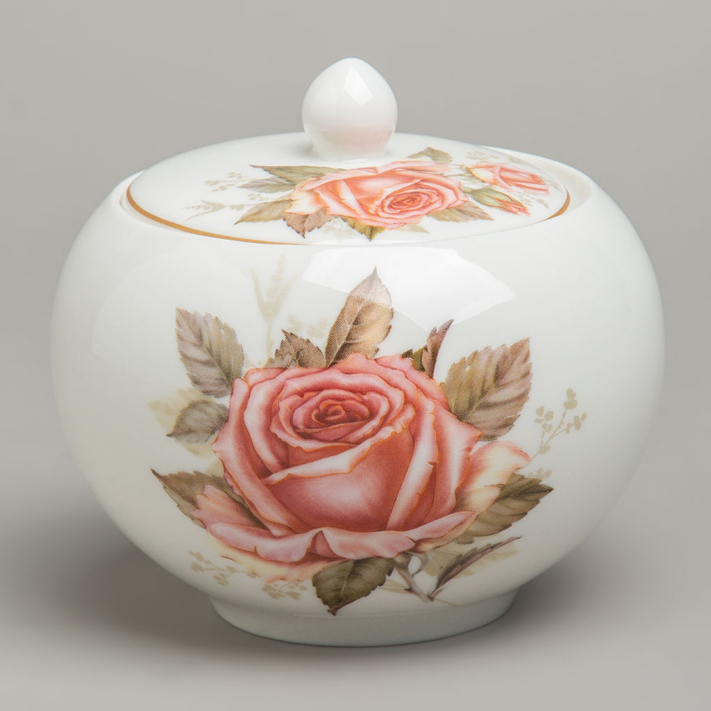 СЕРВИЗ ЧАЙНЫЙ LEFARD КОРЕЙСКАЯ РОЗА НА 6 ПЕР. 14 ПР. фото 2