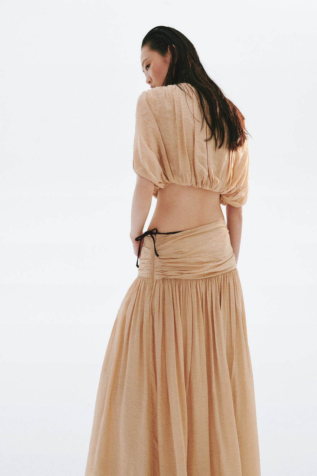 Falda fruncida de crep? - H&m фото 7