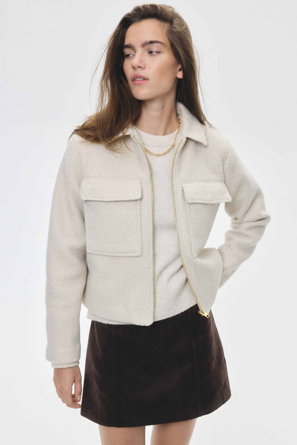 Chaqueta en boucl? - H&m фото 4