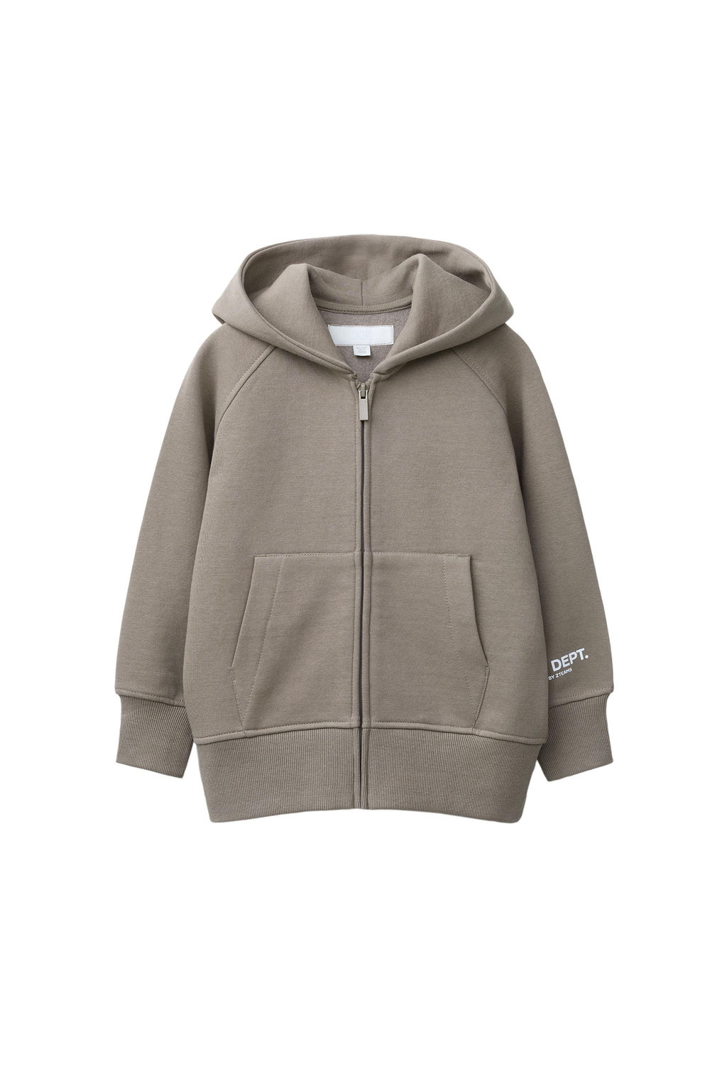 SUDADERA FELPA CAPUCHA / Beige - Zara фото 6