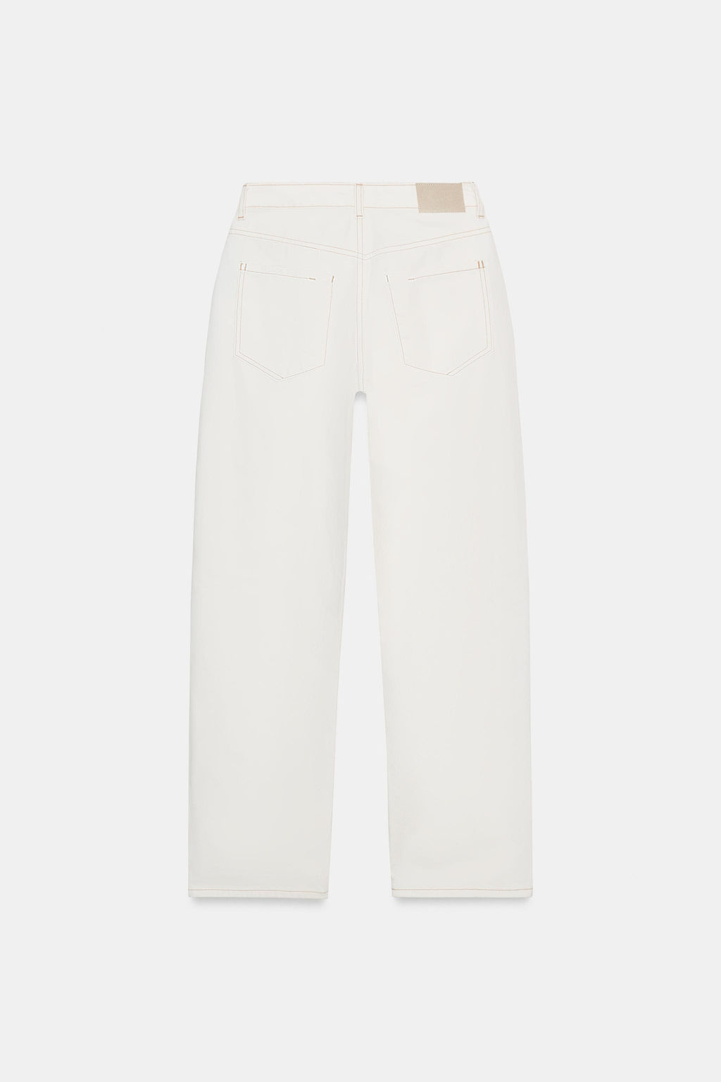 JEANS Z.03 STRAIGHT HIGH-WAIST LONG LENGTH - Zara фото 14