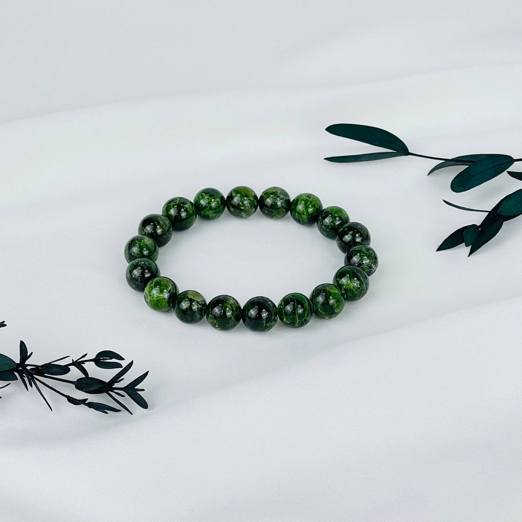 Браслет из Хромдиопсида 19 см