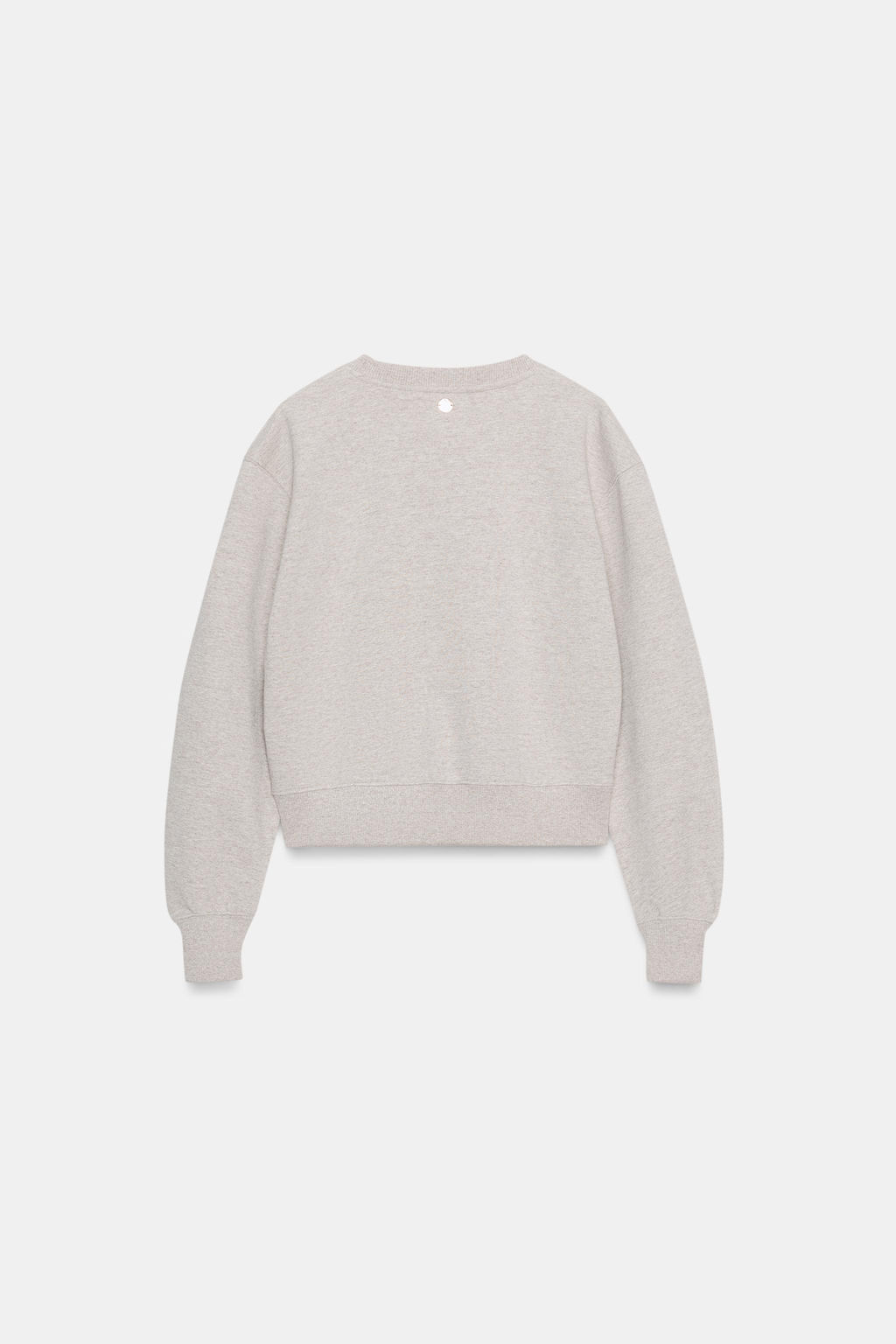 SWEATSHIRT WITH LABEL DETAIL ON THE FRONT - Zara фото 5