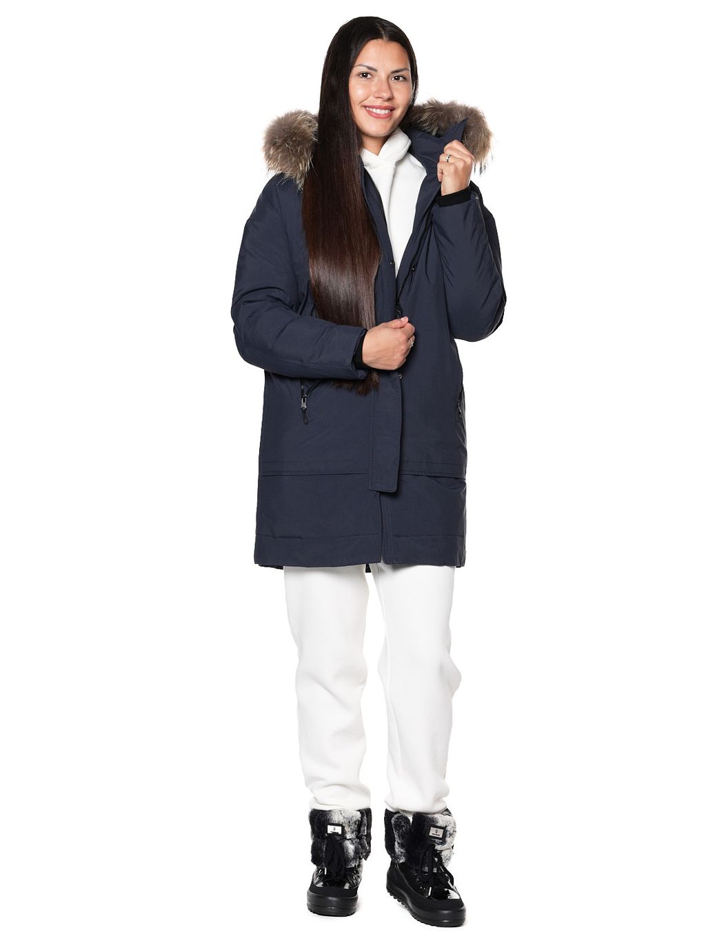 Куртка B-8809 Хаки - Snow headquarter фото 33