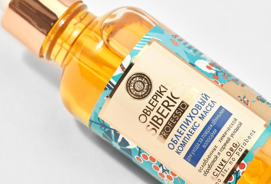 Облепиховый комплекс масел для ухода за повреж.волосам, 50 мл / Natura Siberica / Oblepikha Siberica /  фото 9