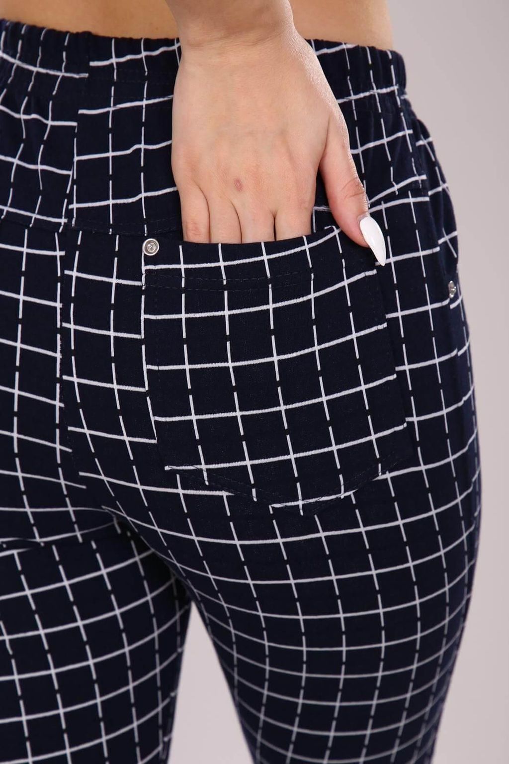 IV-CAPRIZ Пейдж - брюки синий  фото 8