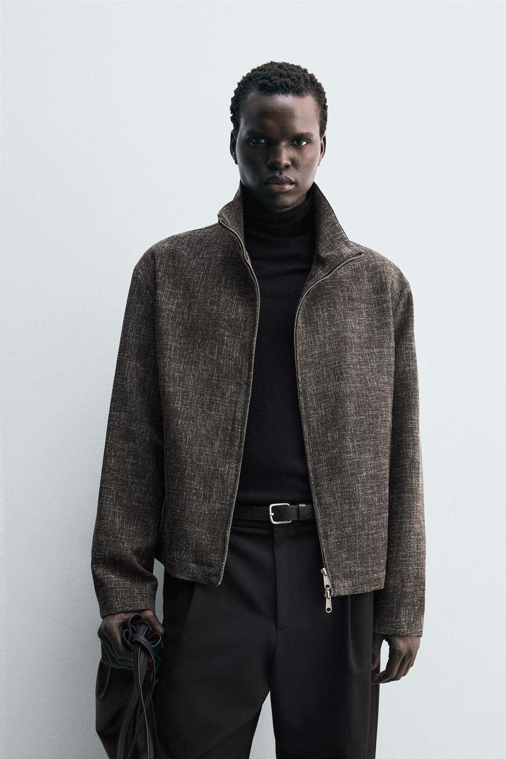 RELAXED FIT TEXTURED OVERSHIRT - Zara фото 2
