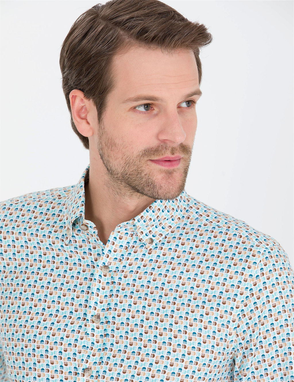 Aqua Slim Fit Uzun Kollu G_mlek