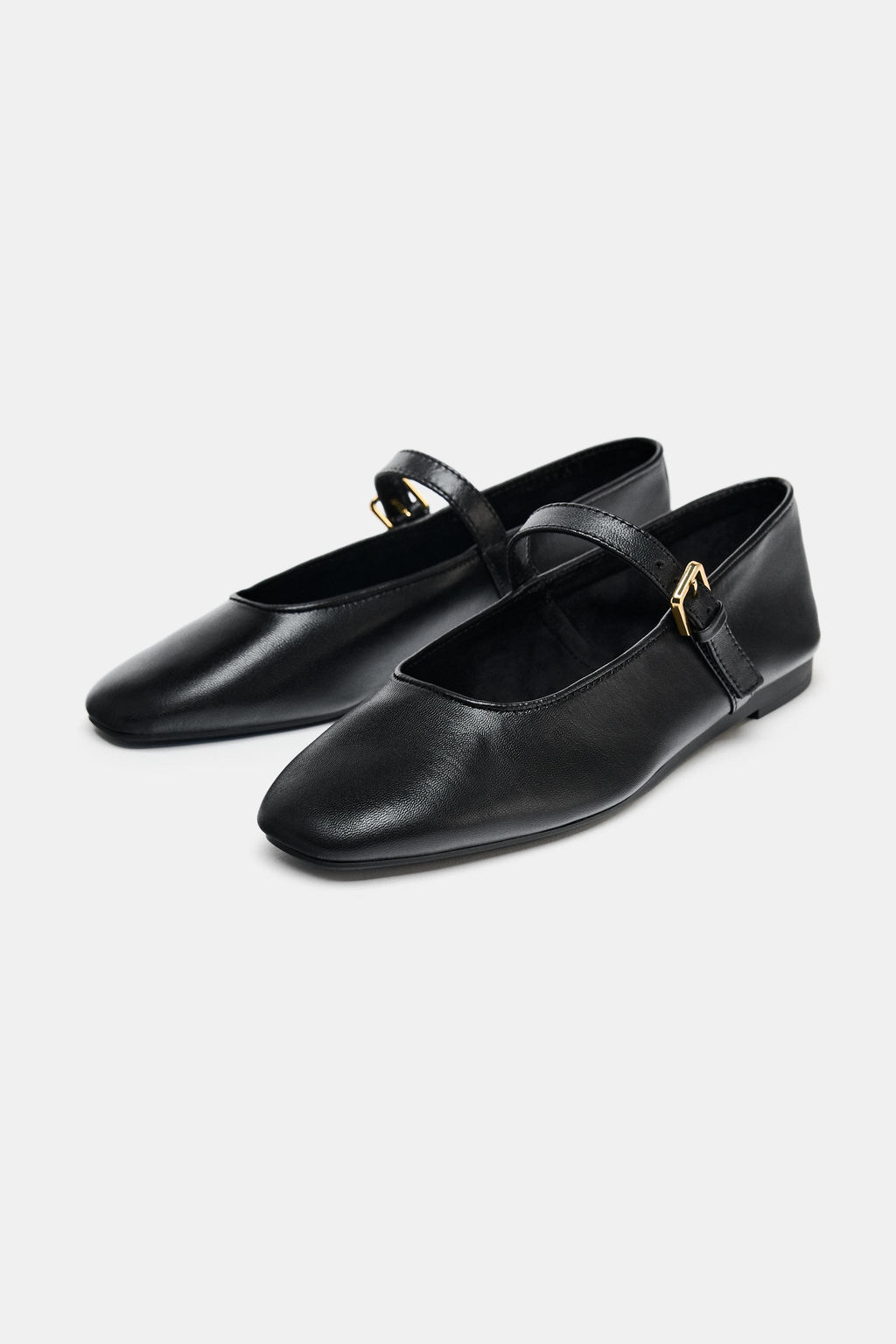 LEATHER BALLET FLATS 50TH ANNIVERSARY