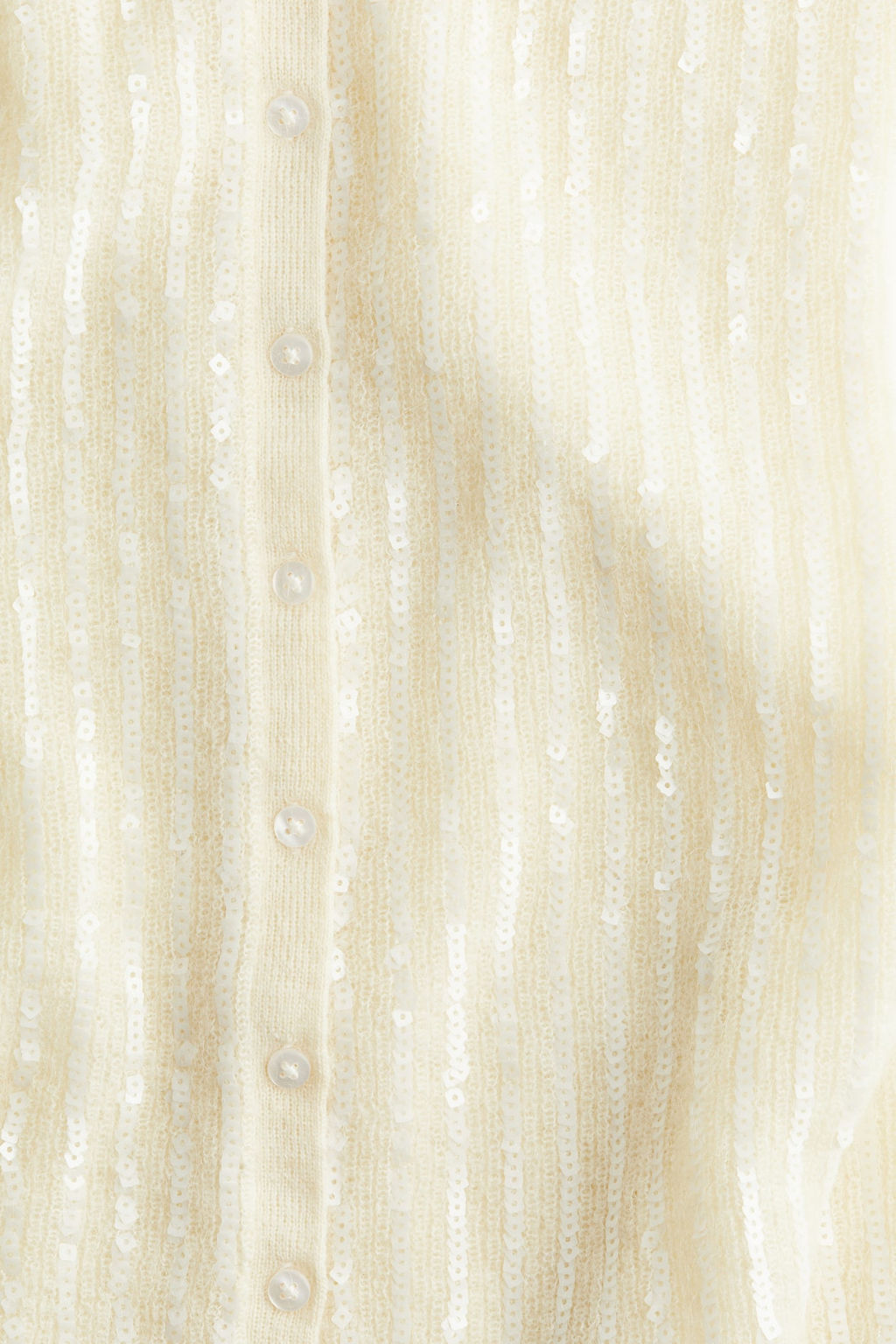 Cardigan en mezcla de mohair con lentejuelas - H&m фото 6