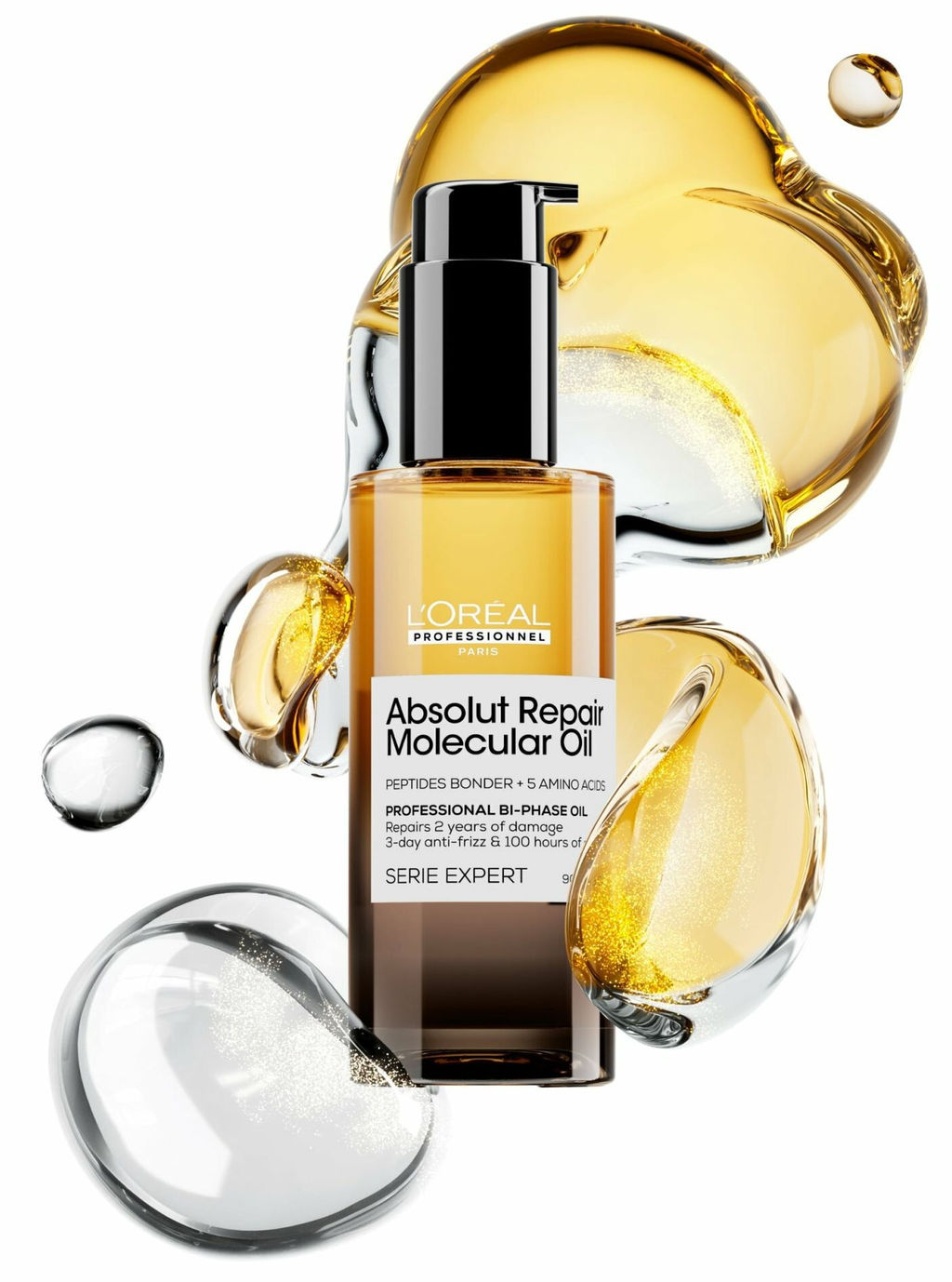 Масло двухфазное для восстановления Absolut Repair Molecular Oil, 30 мл