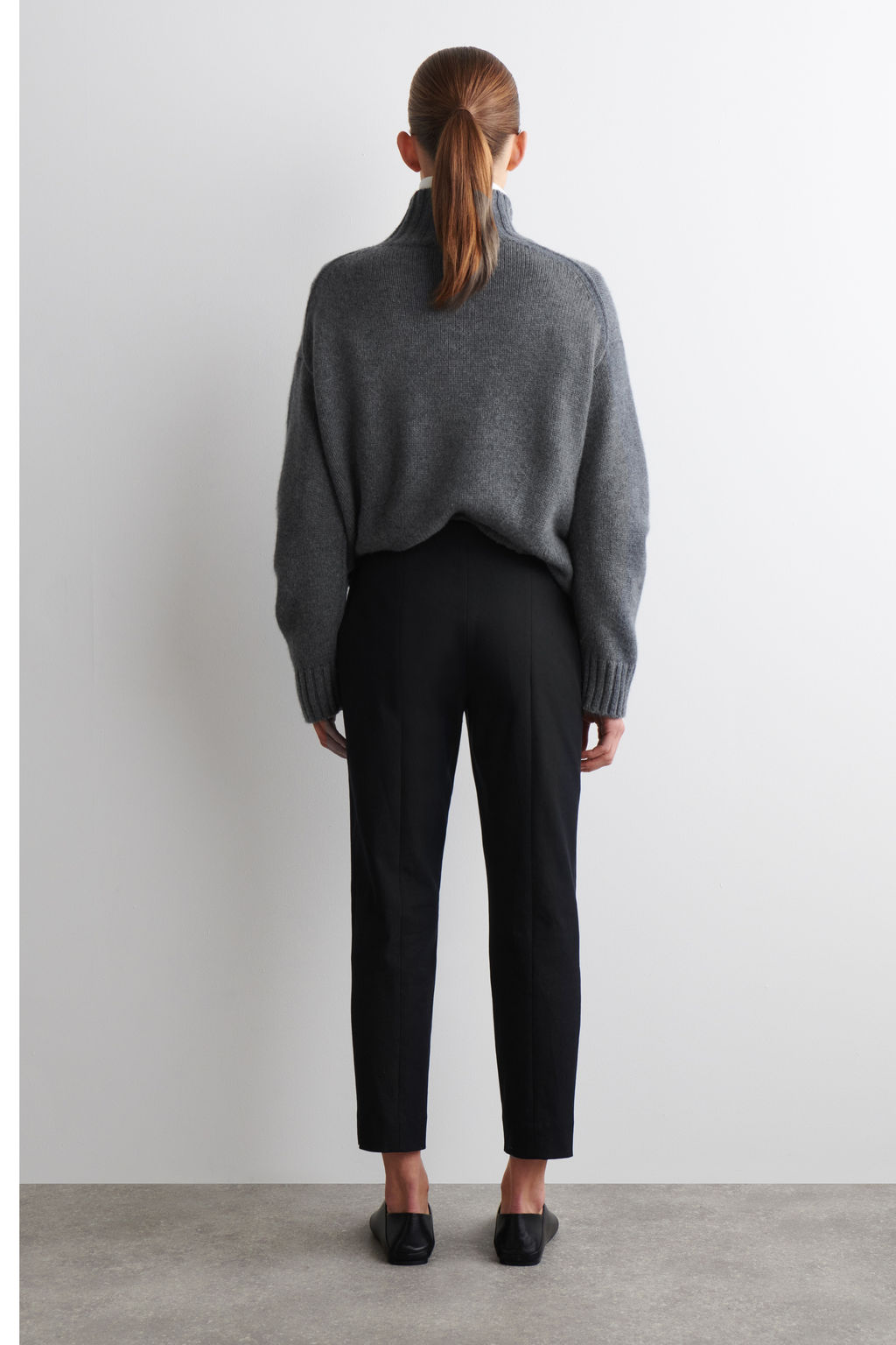 PANTAL?N SLIM FIT CROPPED - H&m фото 5
