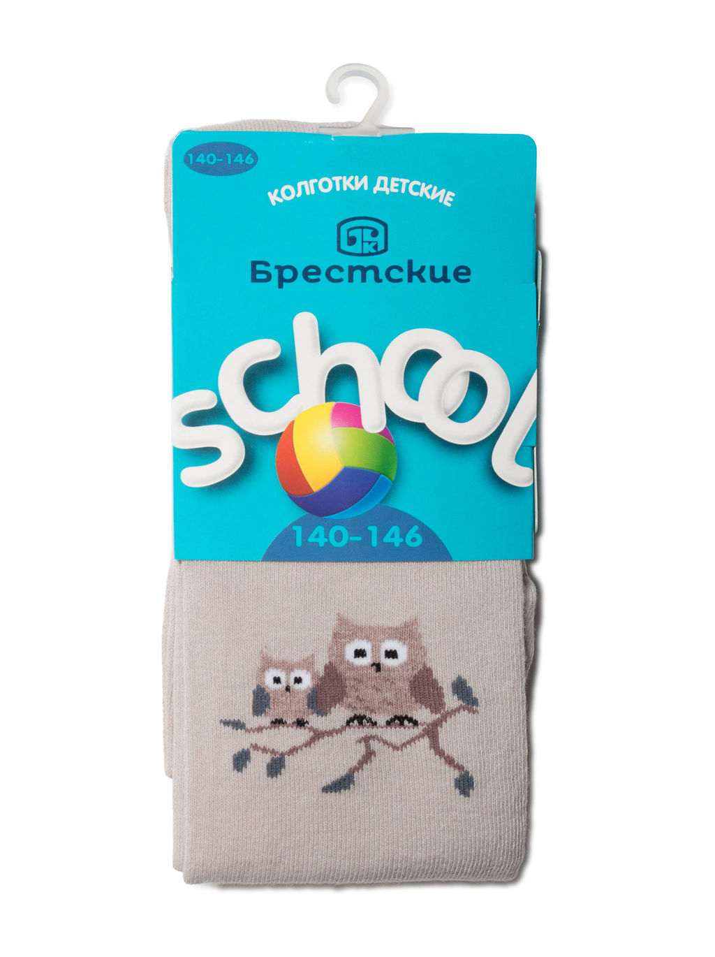 БРЕСТСКИЕ 3280 SCHOOL КОЛГОТКИ ДЕТСКИЕ (рисунок) перламутр - Conte elegant фото 5