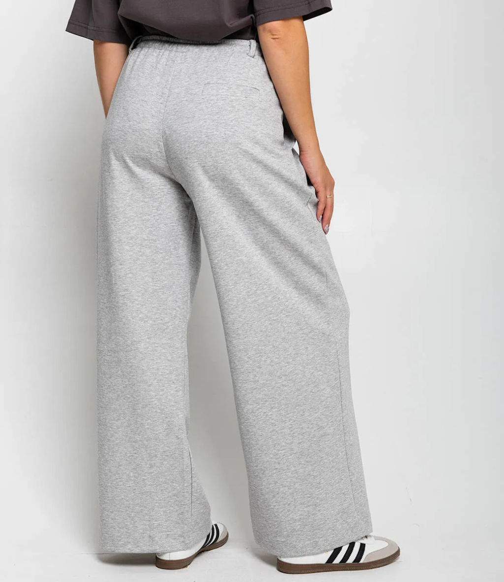 Брюки #КТ2528 (1), серый меланж