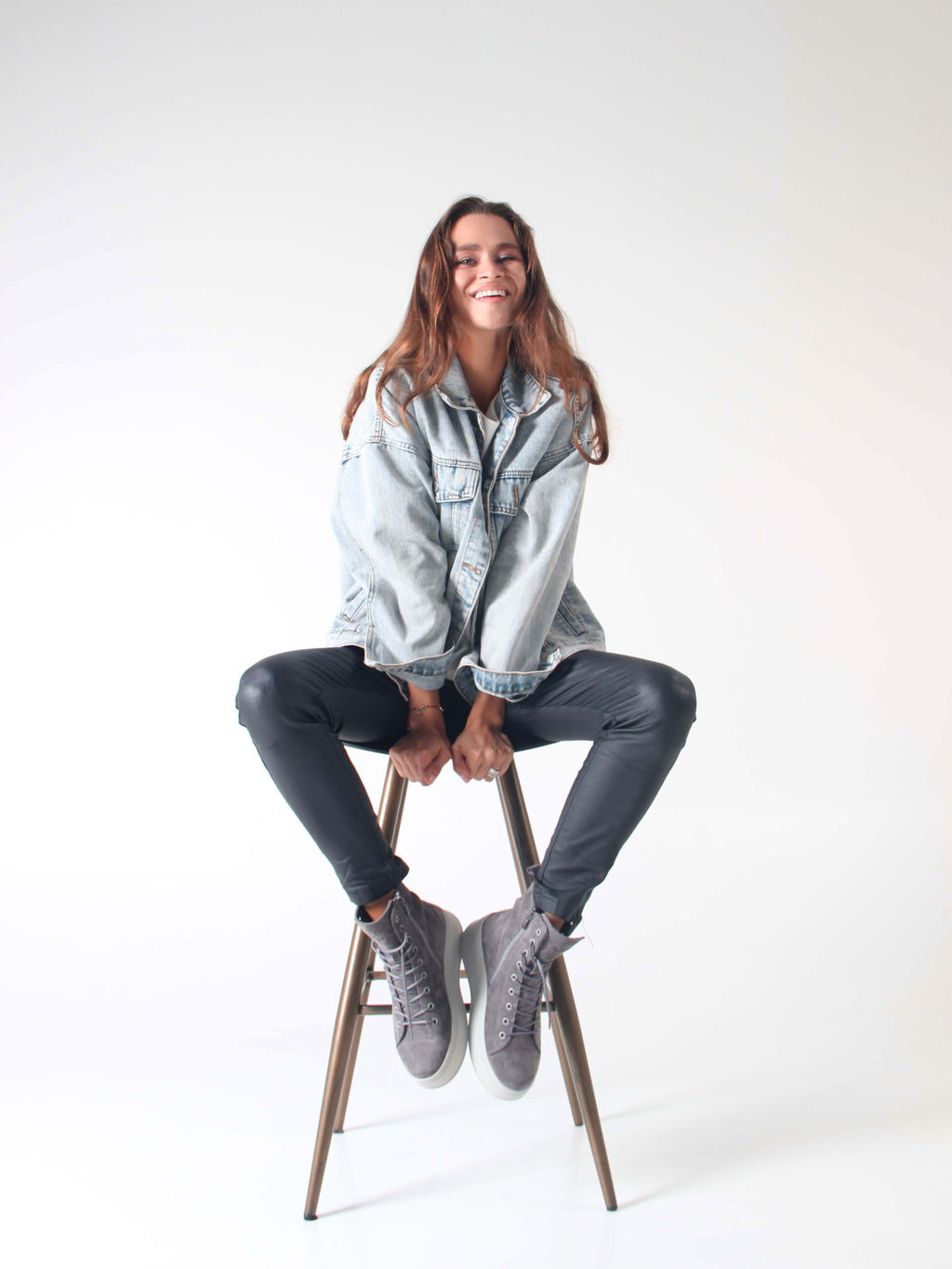 Ботинки 215.ALTAgr. Серый замок/Шерсть