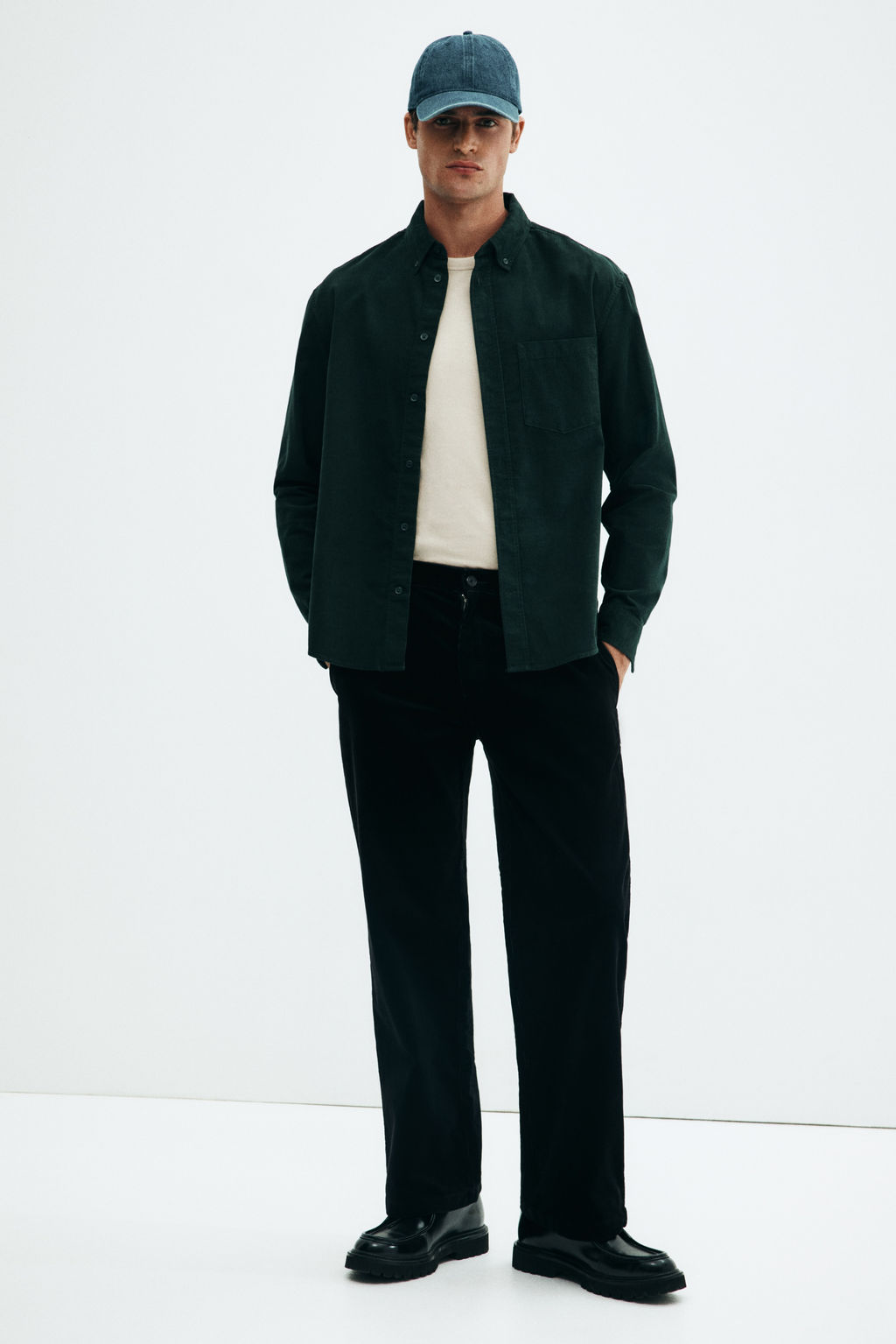 Pantal?n de pana Relaxed Fit - H&m фото 6