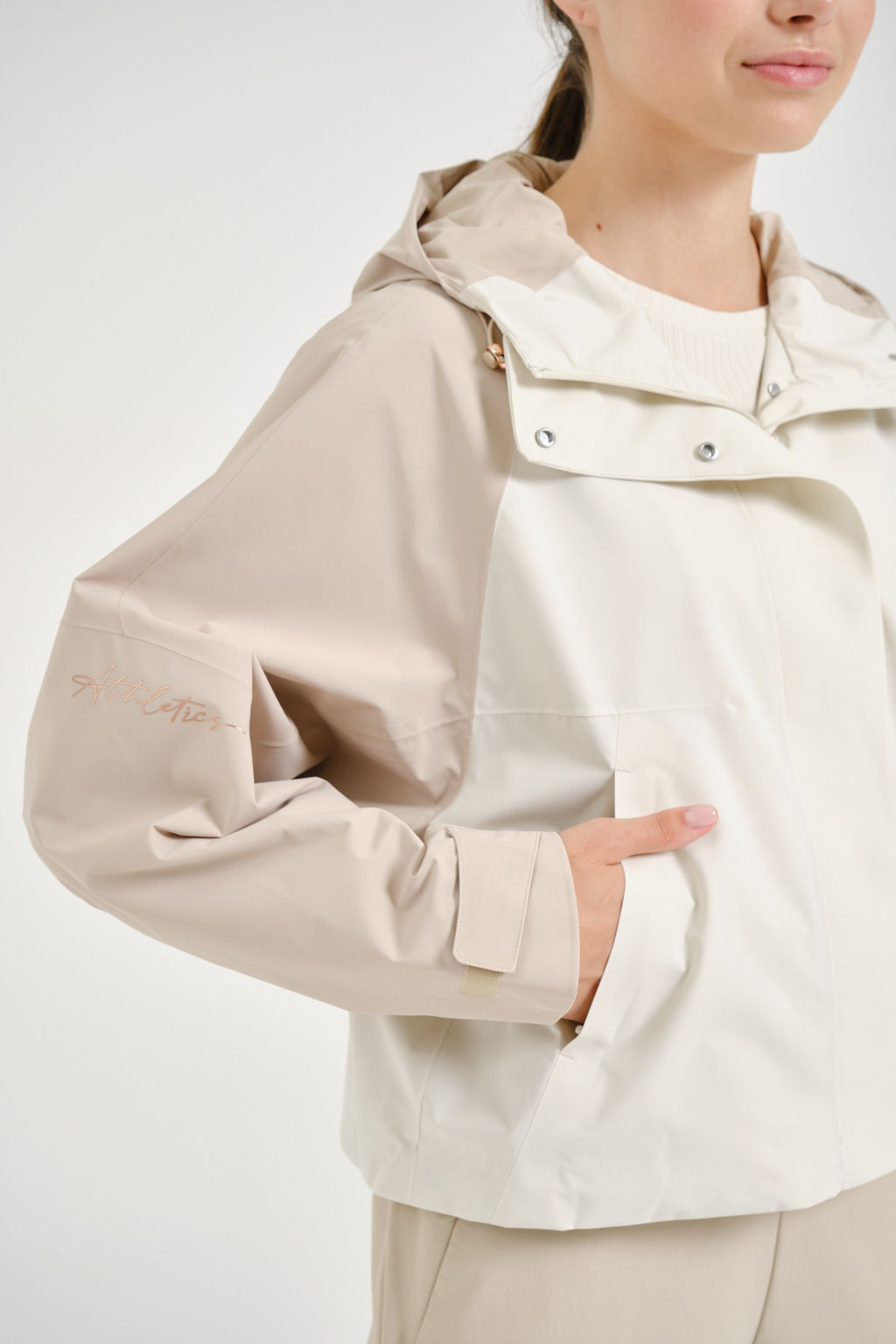 Ветровка с капюшоном Серый - Anta фото 5