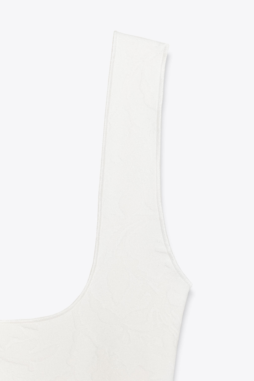 STRETCH SQUARE NECK DRESS - Zara фото 34