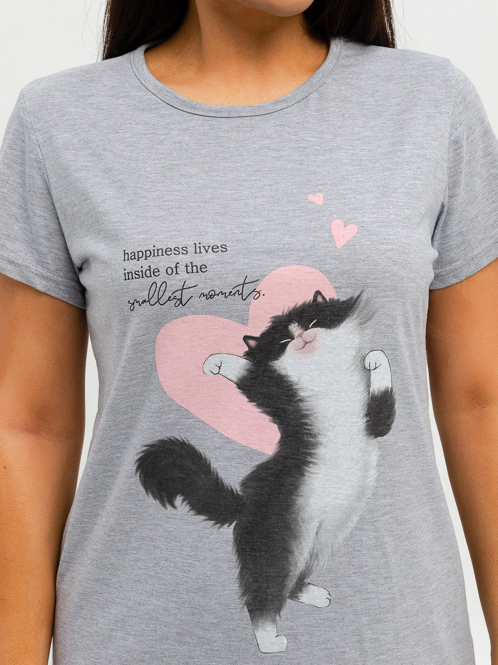 Сорочка С-2 темно-серый - Lena basco фото 11