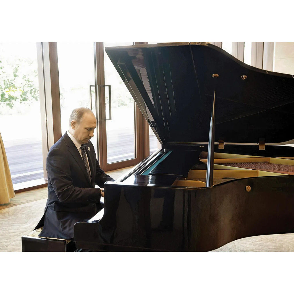 Календарь настенный 3-х блочный 2026 Путин В.В. 340х820мм, 4 постера - Attache фото 2