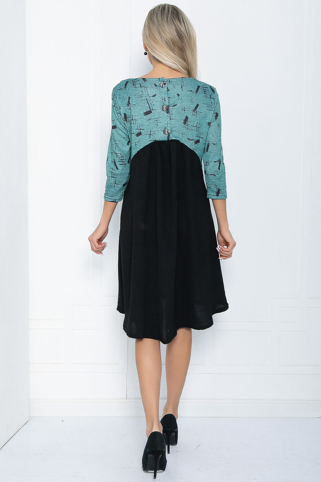 Платье Леди Элегант (зеленое) П12204-10 - Lt collection фото 15