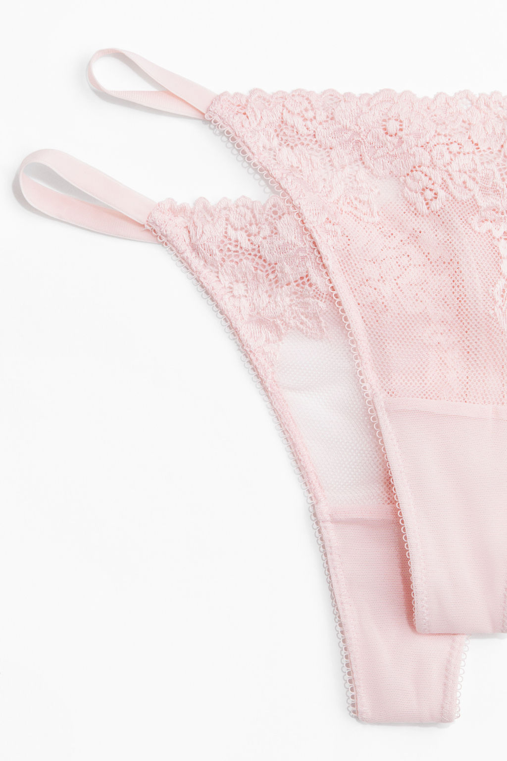 Pack de 2 bragas thong de encaje - H&m фото 7