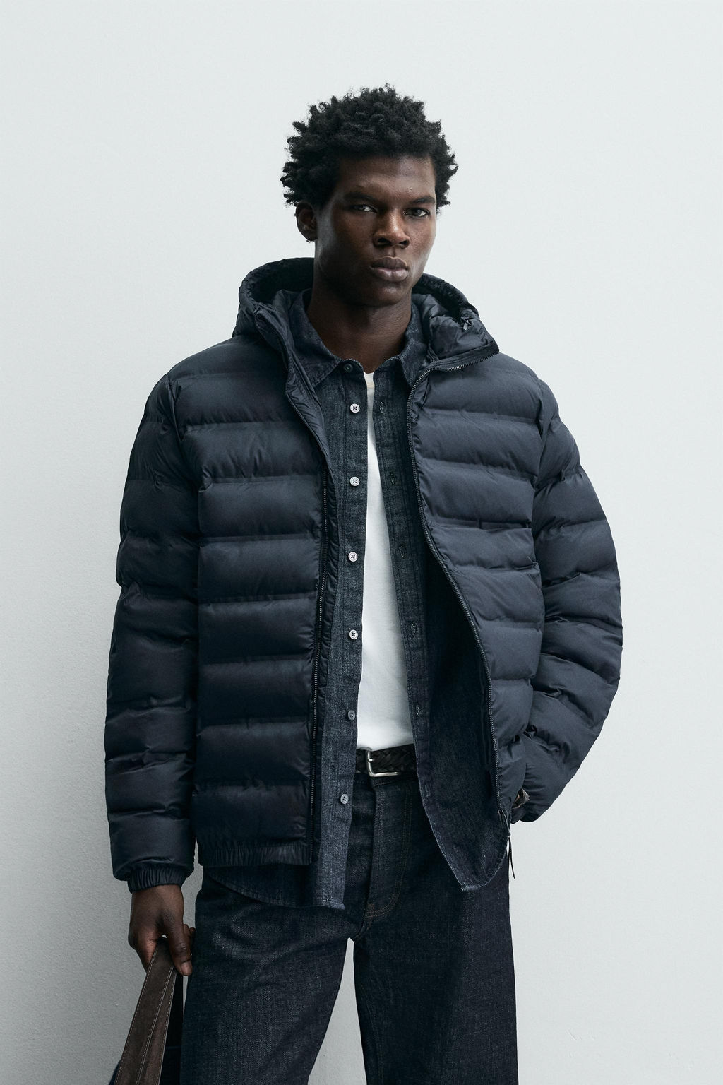 WATER-REPELLENT LIGHTWEIGHT PUFFER JACKET - Zara фото 2