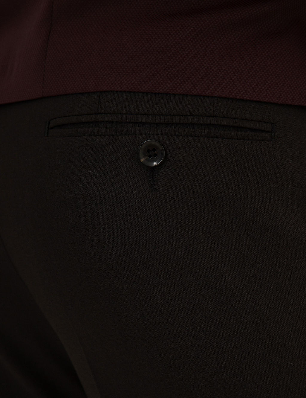 Бордово-красный приталенный костюм для жениха - Cacharel фото 5