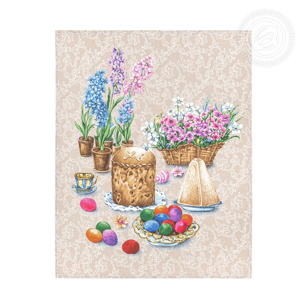 Набор полотенец из рогожки "Пасхальные традиции" 45*60/3 шт. - 45*60 Полотенца из рогожки