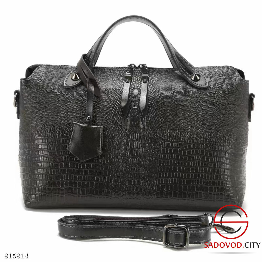 Сумка женская из кожи с доп.ремнем - Bruno фото 7