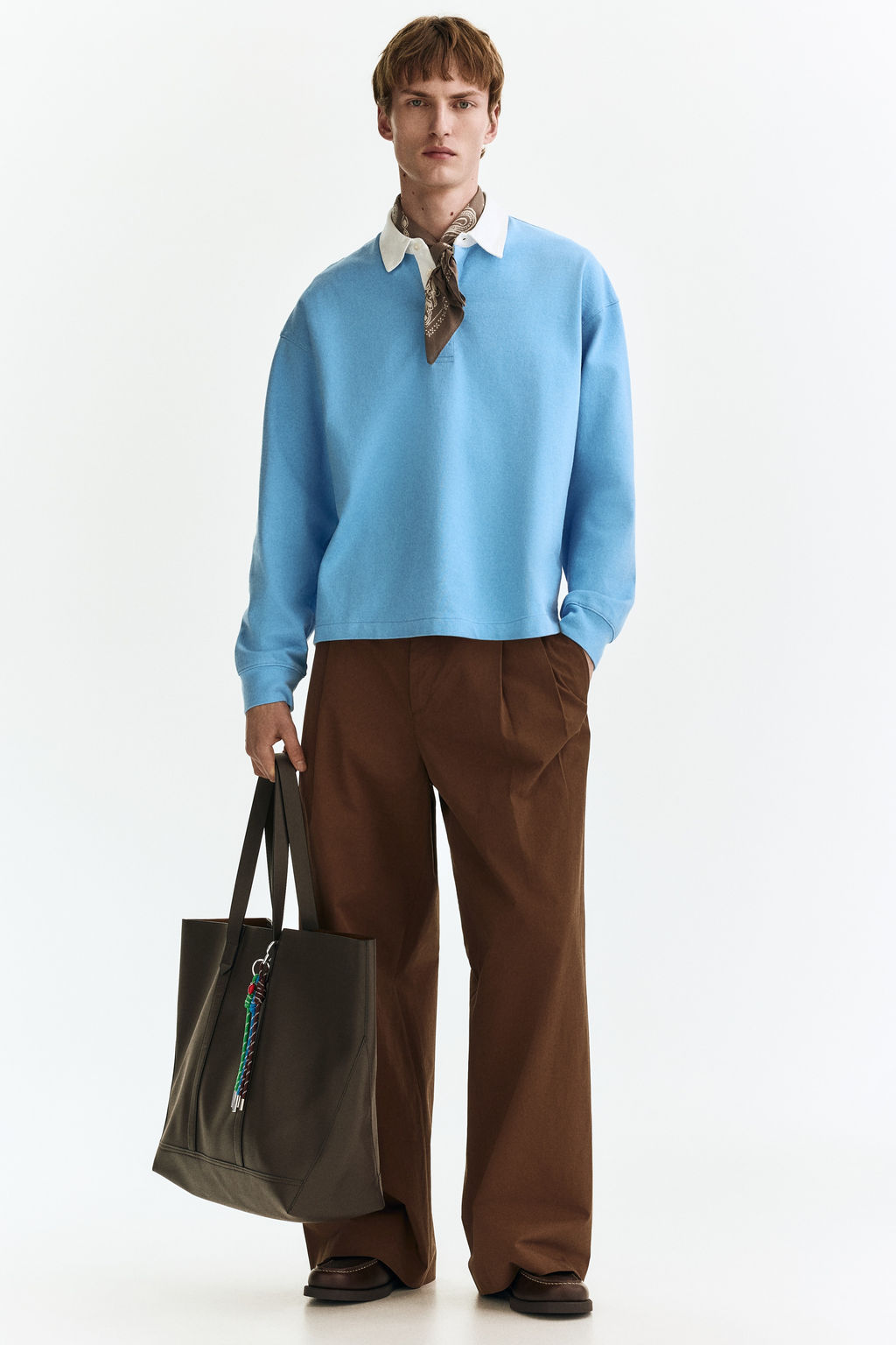 Polo de algod?n Loose Fit - H&m фото 5