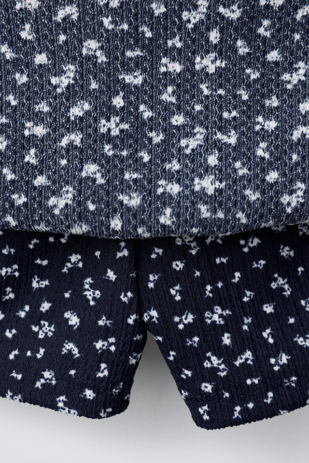 FLORAL COTTON GAUZE BERMUDA SKORT - Zara фото 4